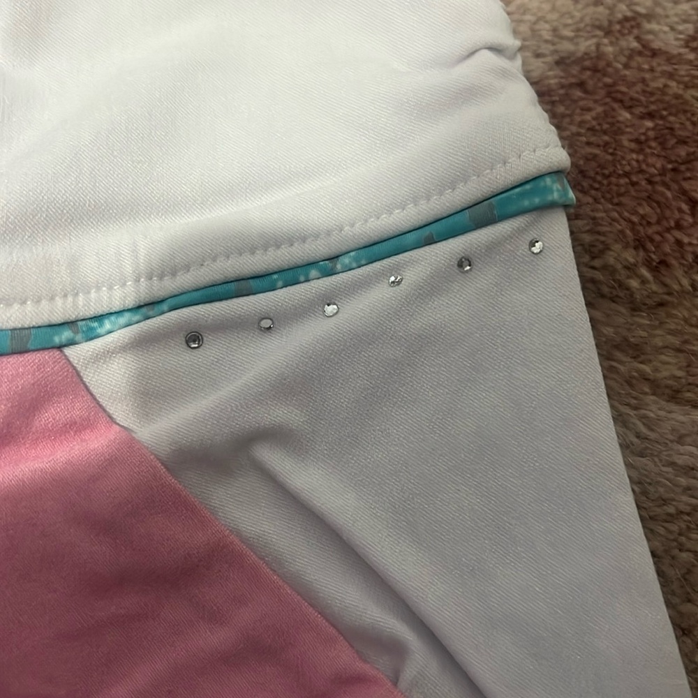 NEW SwingDish with Swarovski Crystals Golf Athletic Shorts - Picture 2 of 8